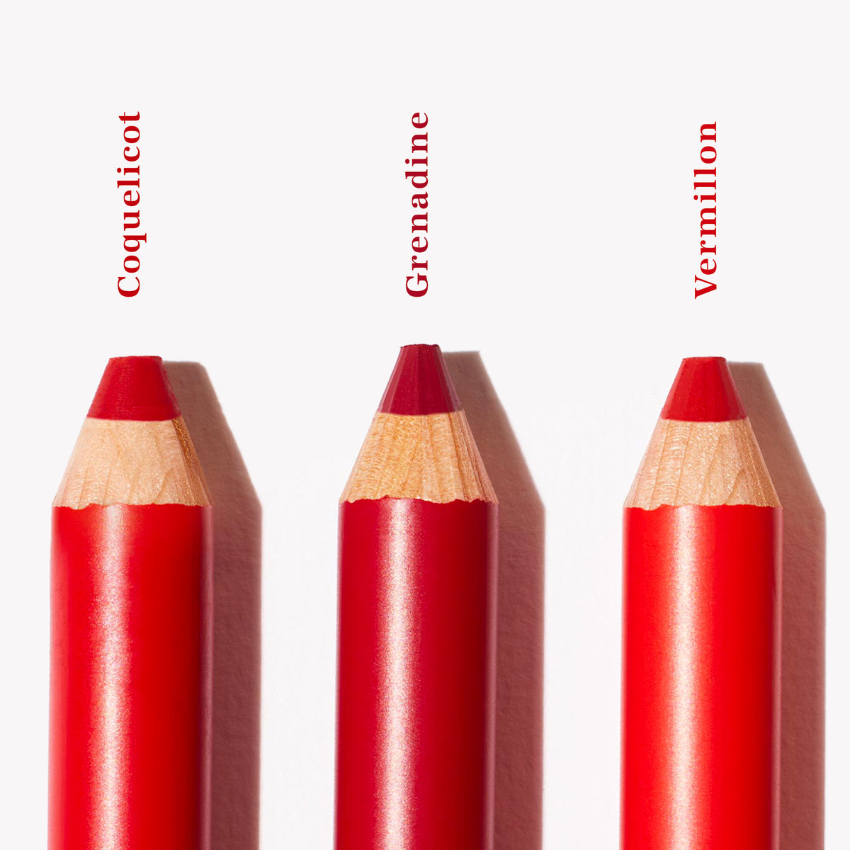 The Red lip pencils – Yolaine